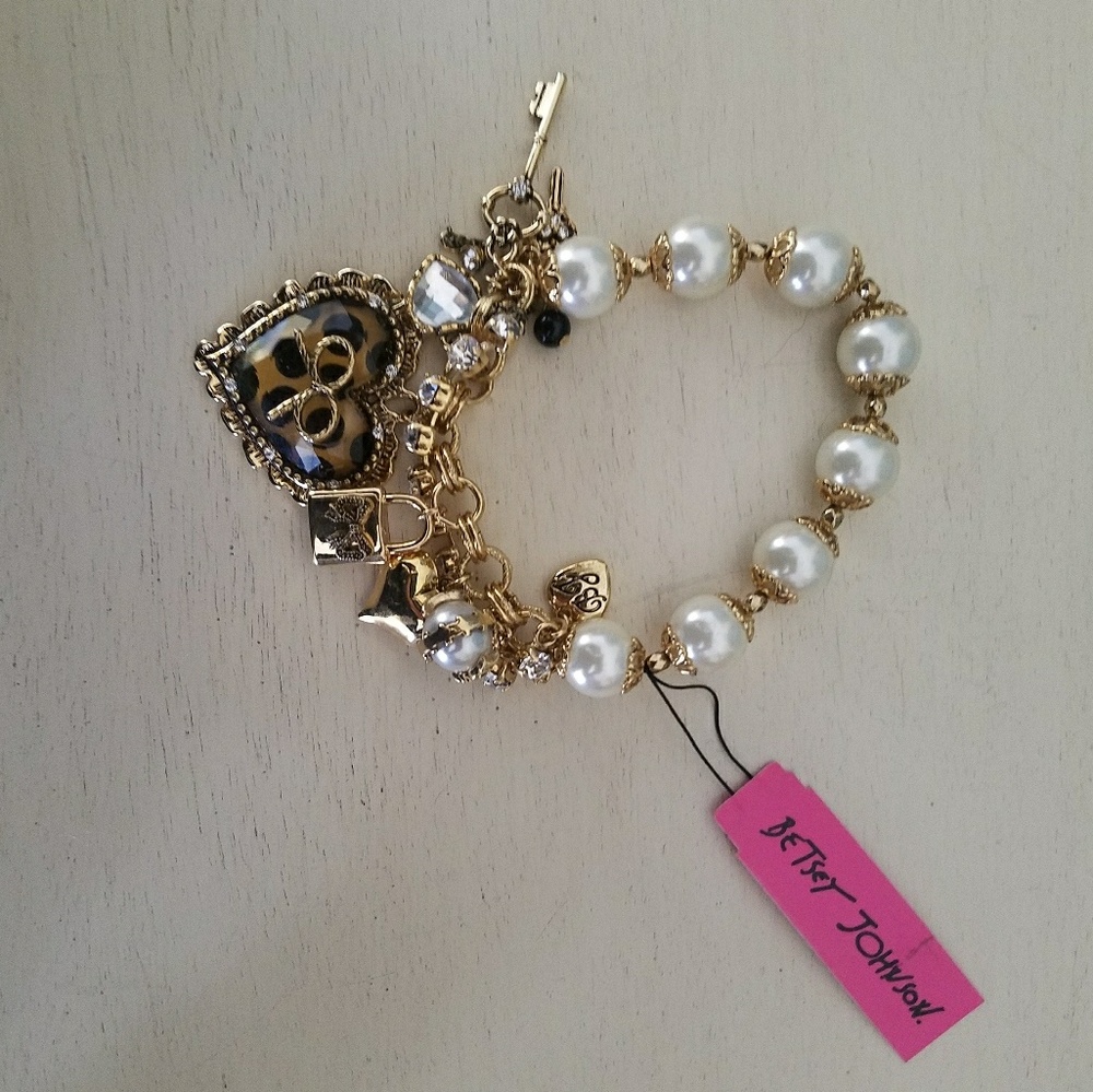 Betsey Johnson Charm Bracelet